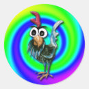 Search for rooster cartoon stickers Farm