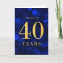 Search for 40 years birthday cards Milestone