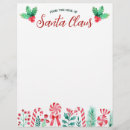Search for from the desk of santa claus Watercolor