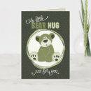 Search for bear hug cards Friendship
