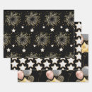 Search for black white and gold wrapping paper Graduation