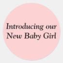 Search for new baby envelope seals Girl