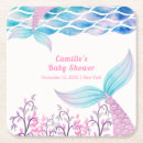 Search for mermaid coasters Mermaid baby shower