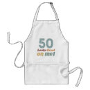 Search for funny 50th birthday aprons Humour