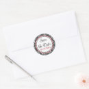 Search for damask wedding stickers Black and white