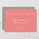 Search for pink wedding save the dates Colourful
