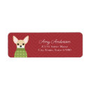 Search for red chevron return address labels Green