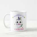 Search for cute cartoon unicorn mugs Caticorn
