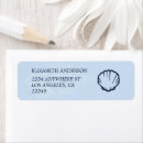 Search for destination return address labels Seashells