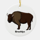 Search for bison christmas tree decorations Wyoming