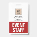 Search for event staff id badges Bold