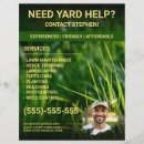 Search for yard work flyers Lawn care