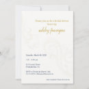 Search for elegant gold bridal shower invitations Traditional