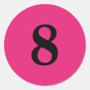 Search for pink stickers Classic round