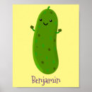 Search for cute pickle posters Vegetables