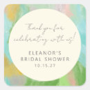 Search for aqua green stickers Bridal shower