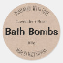 Search for not bombs stickers Bath bomb
