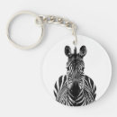 Search for animal print key rings Zebra