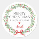Search for christmas wreath stickers Classic