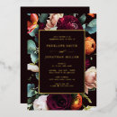 Search for burgundy and gold engagement party invitations Flowers