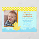 Search for rubber duck birthday invitations Baby