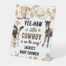 Search for cowboy baby shower decor Western