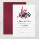 Search for cheers bridal shower invitations Wine tasting