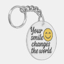 Search for to smile key rings Good vibes