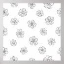 Search for black and white flower posters Botanical