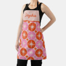 Search for vintage 60s aprons Orange