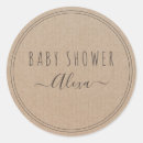 Search for simple baby shower stickers Pretty