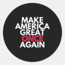 Search for make america great stickers Republican
