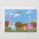 Search for wildlife invitations Jungle