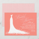 Search for salmon bridal shower invitations Bride