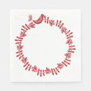 Search for scandinavian christmas napkins Wreath
