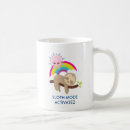 Search for funny sloth illustration mugs Cute