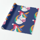 Search for santa unicorn wrapping paper Xmas