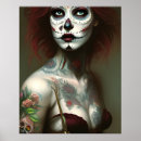 Search for day of the dead woman art Beautiful