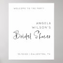 Search for bridal shower welcome sign posters Black and white