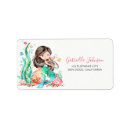 Search for sea shells return address labels Starfish