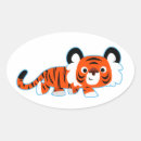 Search for tiger cartoon stickers Animal