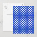 Search for polka dot pattern postcards Round