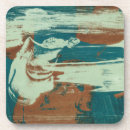 Search for abstract painting barware Teal