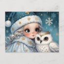 Search for little girl small christmas cards Cute