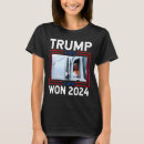 Search for trump won tshirts America