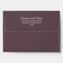 Search for simple wedding envelopes Modern