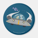 Search for space ship magnets Rick and morty