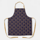 Search for art deco pattern aprons Gold