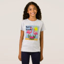 Search for flamingo girls tshirts Pink