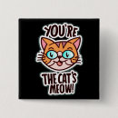 Search for cute as a button postcards Cat lover